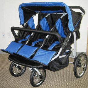 bebelove triple jogging stroller